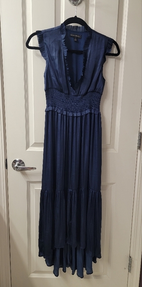 High and low - casual summer/ fall long  dress - Picture 3 of 3